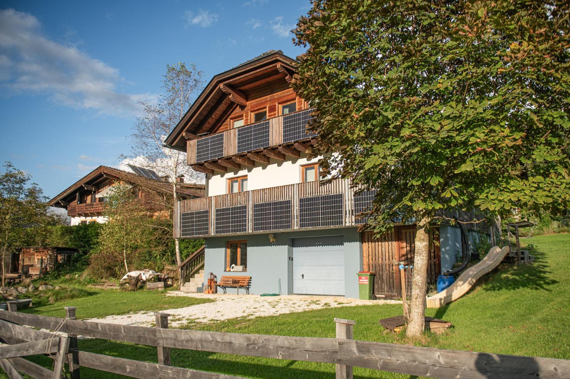 Mirnockahoi - Familienfreundliches Ferienhaus Fuer 4 Erwachsene, Maritimes Bergerlebnis, Panoramablick Von Terrasse Und Balkon, Carinthia, Millstaettersee Ferndorf Dış mekan fotoğraf